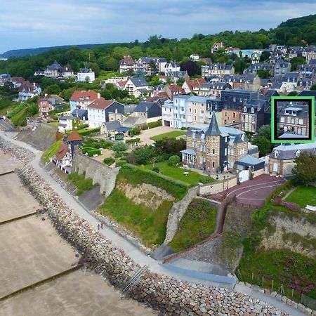 Studio Vue Mer A 2 Min De La Plage Villerville Bagian luar foto